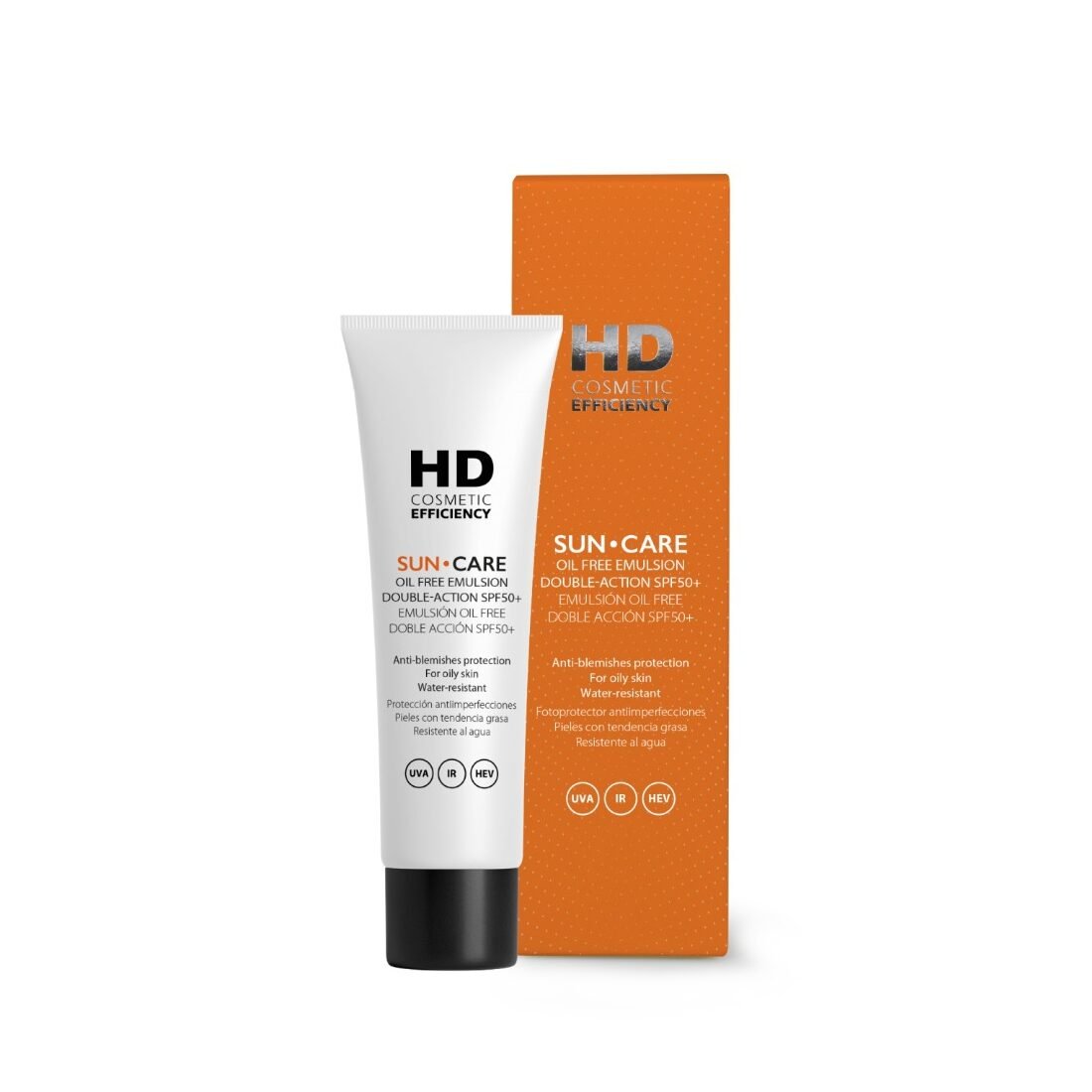 HD SUN-CARE OIL FREE EMULSION DOUBLE-ACTION SPF 50+