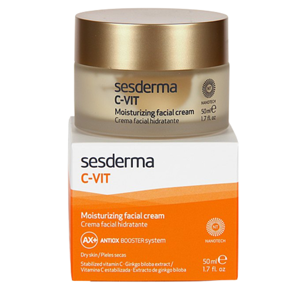 C-VIT Crema facial hidratante para pieles secas